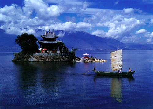 大理洱海游船在哪儿乘船（洱海游船景区二日游）