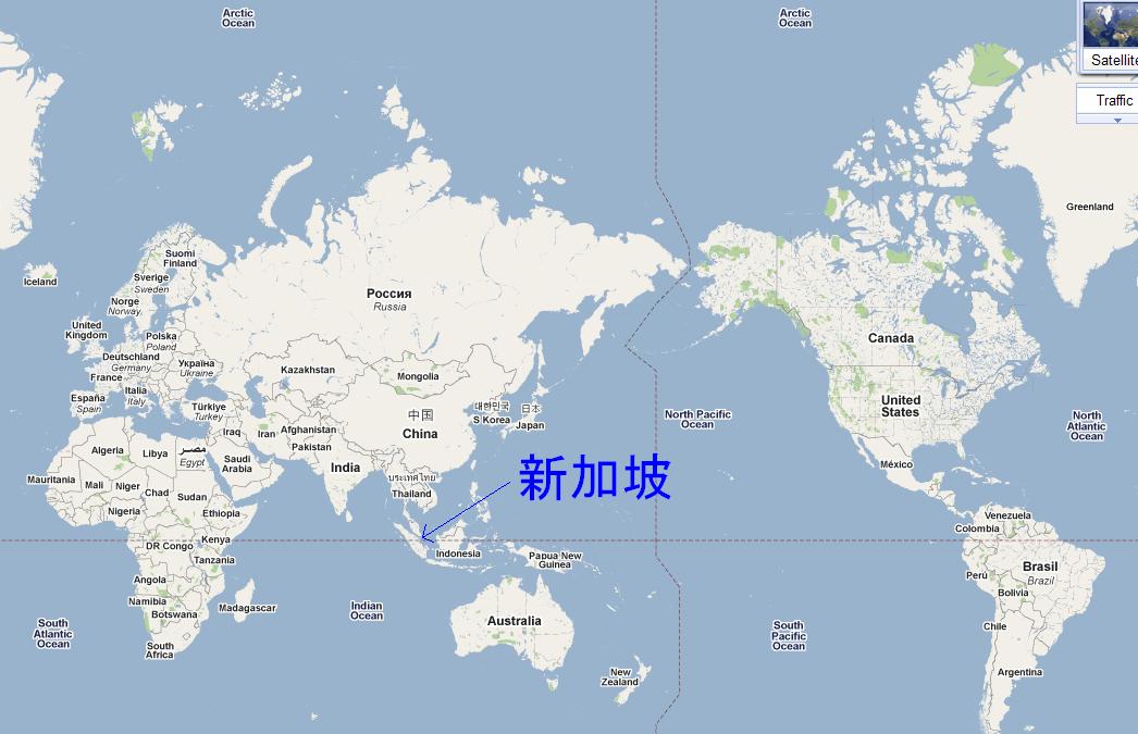 新加坡旅游景点地图,新加坡地图