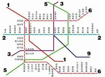 武汉地铁6号线的经过路线