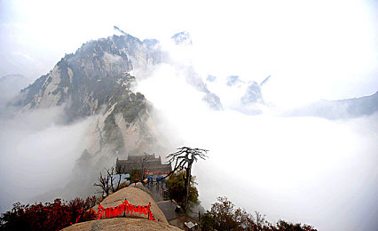 华山旅游景点,华山旅游景点有哪些