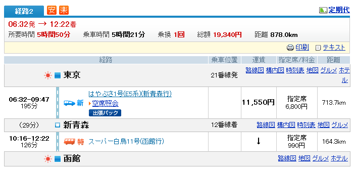 请问东京到北海道有几种方法票价大概多少钱（日本东京到北海道旅游费用）