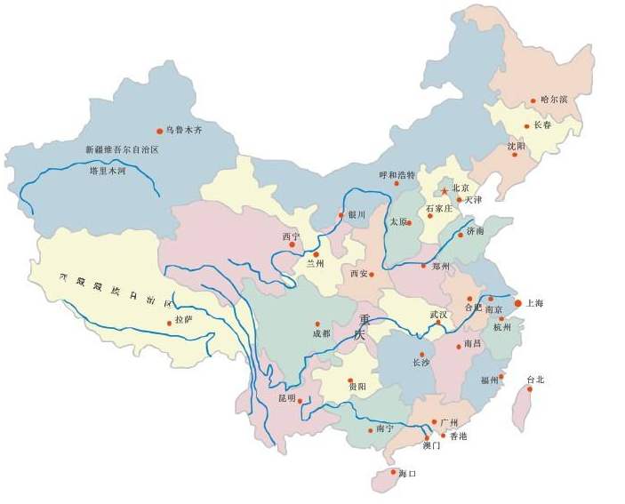 中国地图旅游景点大全,中国旅游景点地图