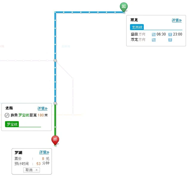 从龙岗双龙地铁站到深圳火车站大概需要多长时间