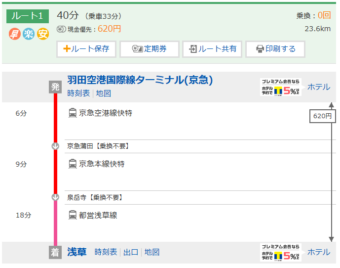 从羽田机场到浅草怎么做地铁