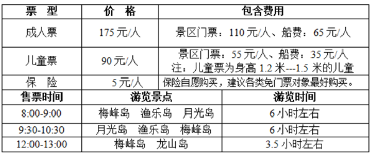 杭州千岛湖旅游景点门票价格,千岛湖门票多少