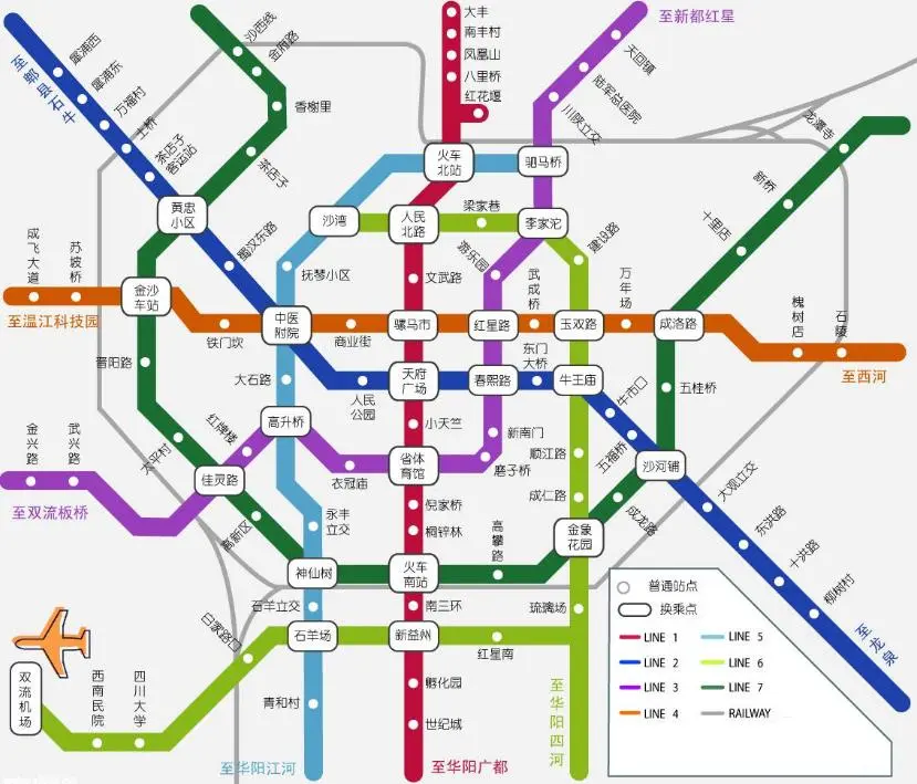 成都地铁5号线的线路简析