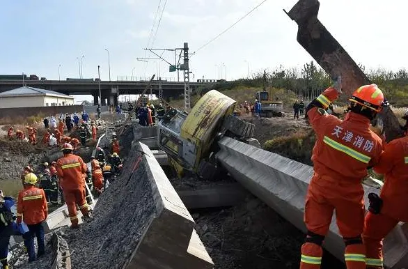 天津铁路桥坍塌事故致7死5伤此事故是施工方的全责吗