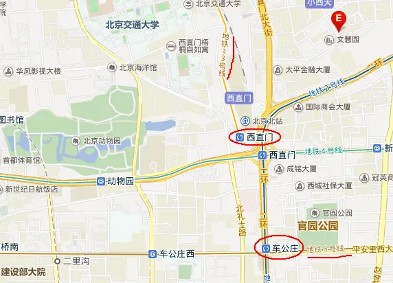 从上地坐13号怎么转地铁6号线