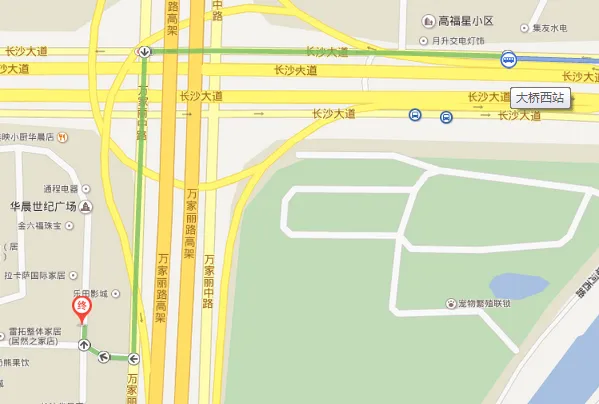 长沙华晨世纪广场旁边的公交站牌是什么（长沙华晨世纪广场最近地铁）