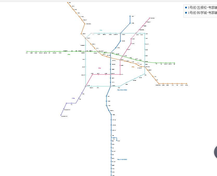 成都地铁下线路图。。。一共开通了几号线