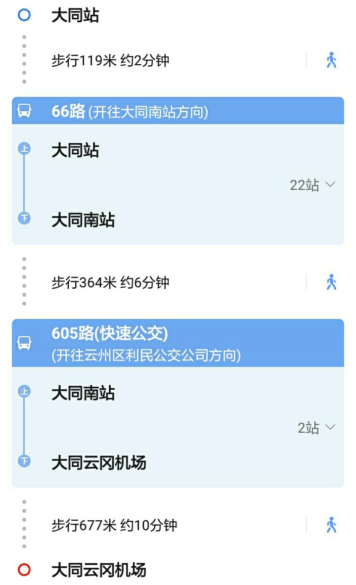 云岗机场大巴,大同云冈机场的交通换乘