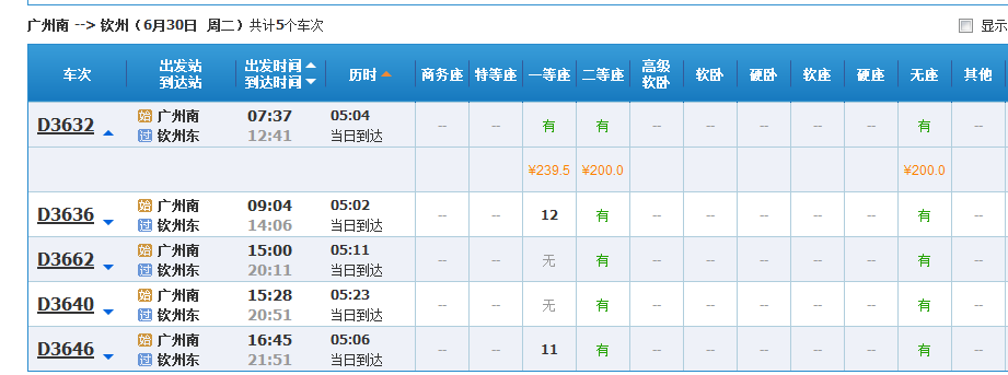 广东深圳有高铁到广西百色吗