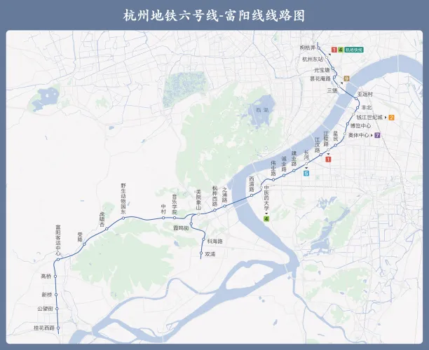 富阳地铁6号线开通时间