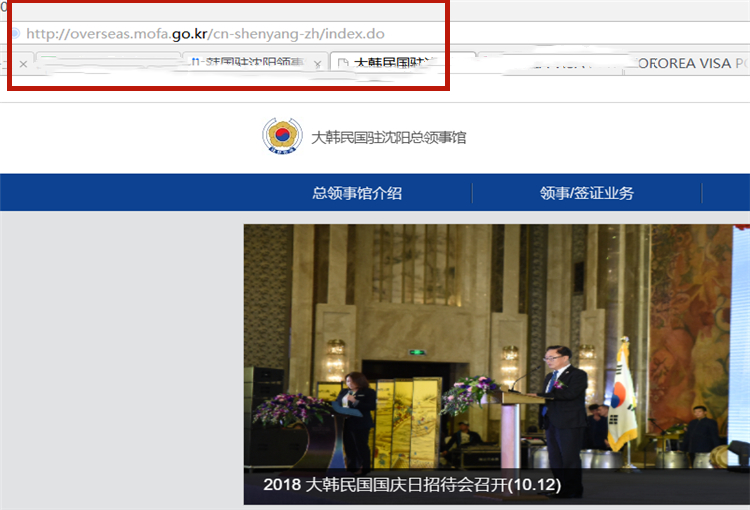 广州韩国领事馆签证查询,为什么广州韩国签证中心想查签证进度打开里面全是韩文