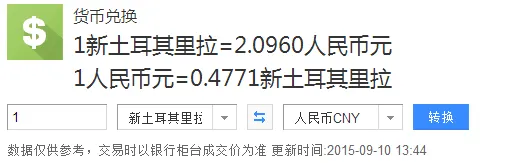 土耳其可以用人民币换么,土耳其里拉对人民币可否直接兑换